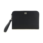 Dolce & Gabbana Black Calfskin Clutch Bag