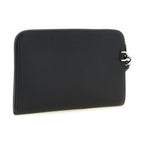 Dolce & Gabbana Black Calfskin Clutch Bag
