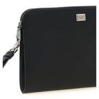 Dolce & Gabbana Black Calfskin Clutch Bag