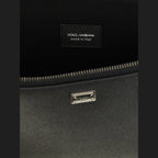 Dolce & Gabbana Black Calfskin Clutch Bag
