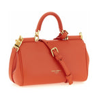 Dolce & Gabbana Orange Calfskin Handbag