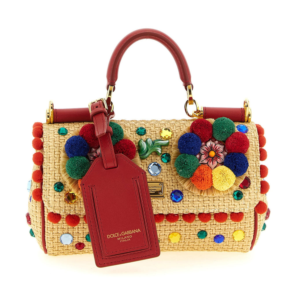 Dolce & Gabbana Multicolor Viscose Handbag