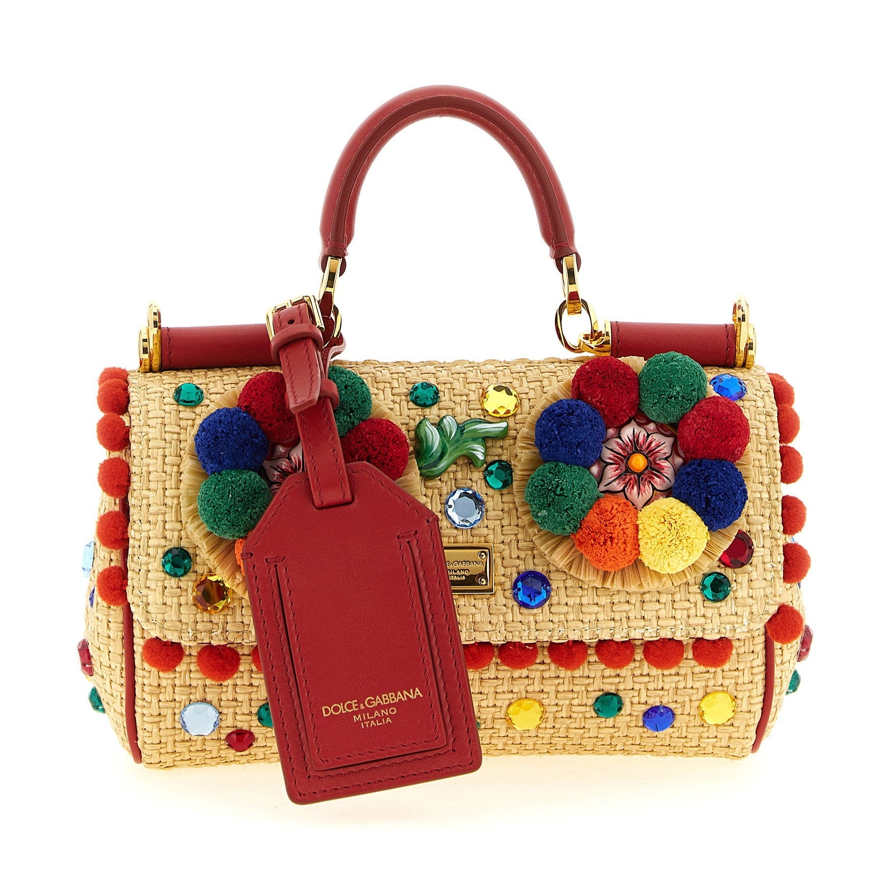 Dolce & Gabbana Multicolor Viscose Handbag