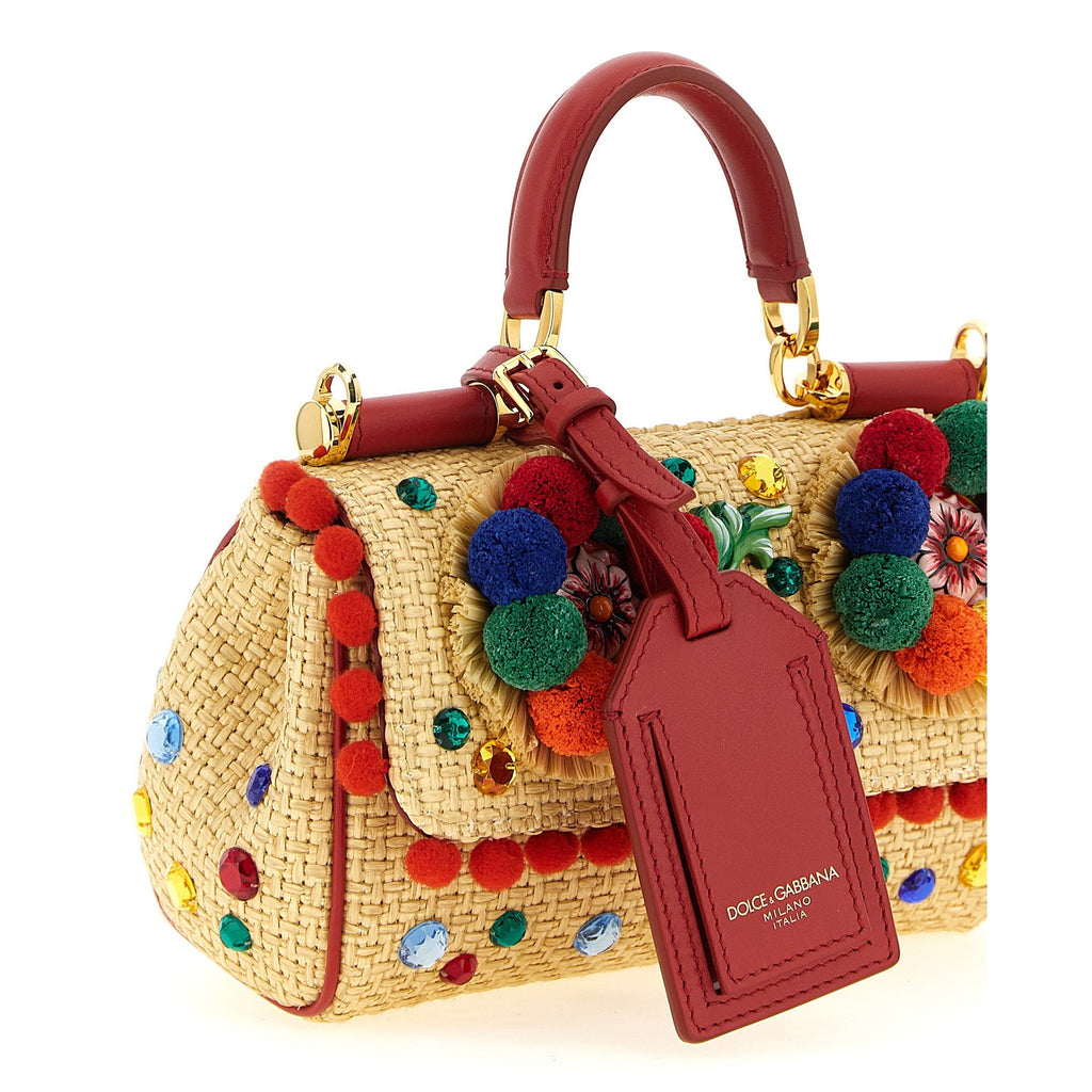 Dolce & Gabbana Multicolor Viscose Handbag