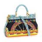 Dolce & Gabbana Multicolor Cotton Handbag
