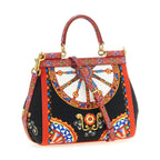 Dolce & Gabbana Multicolor Cotton Handbag