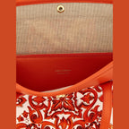 Dolce & Gabbana Orange Cotton Tote Bag