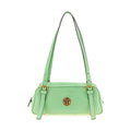 Versace Bicolor Lamb Leather Shoulder Bag
