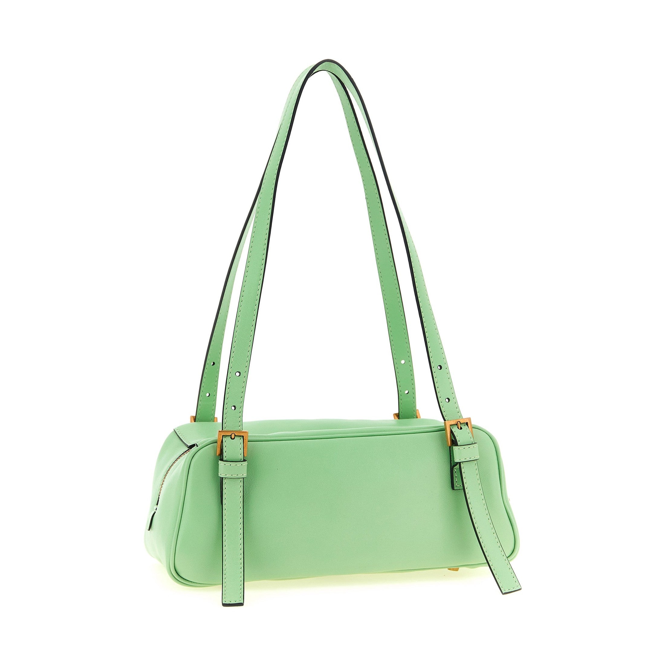 Versace Bicolor Lamb Leather Shoulder Bag