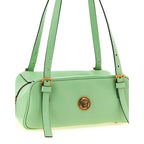 Versace Bicolor Lamb Leather Shoulder Bag