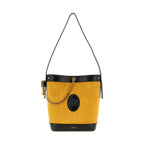 Versace Bicolor Calfskin Shoulder Bag