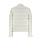Brunello Cucinelli White Polyester Full-Length Jacket