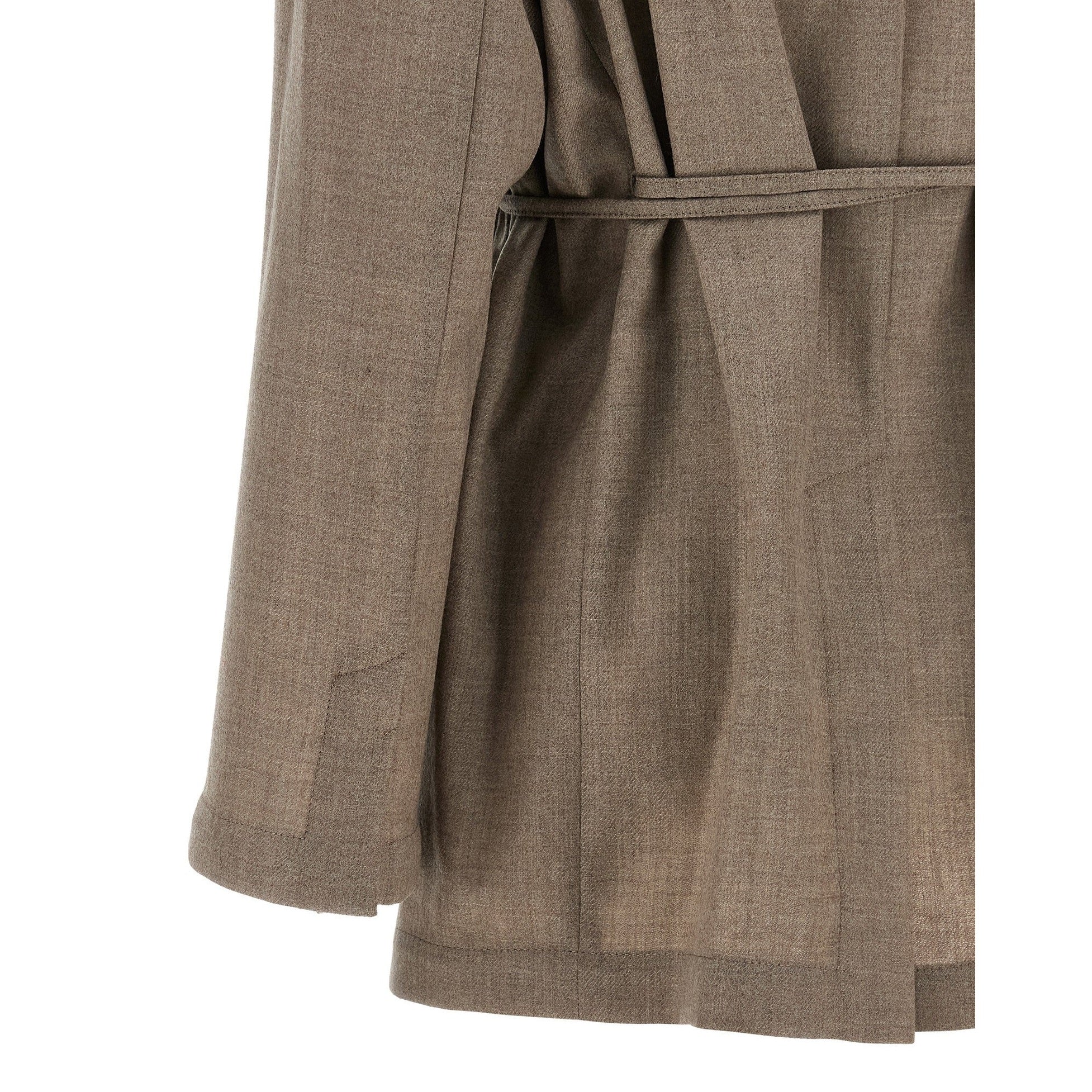 Brunello Cucinelli Beige Virgin Wool Blazer