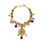 Dolce & Gabbana Multicolor Metal Necklace