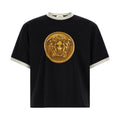 Versace Black Cotton T-Shirt