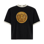 Versace Black Cotton T-Shirt