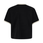 Versace Black Cotton T-Shirt