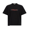 Versace Black Cotton T-Shirt