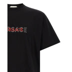Versace Black Cotton T-Shirt