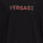 Versace Black Cotton T-Shirt