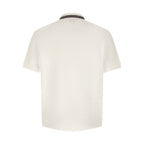 Versace White Cotton Polo Shirt