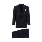 Kiton Blue Virgin Wool Two-Piece Suit