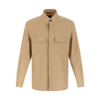 ZEGNA Beige Linen Blouse