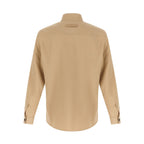 ZEGNA Beige Linen Blouse
