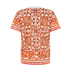 Dolce & Gabbana Orange Cotton T-Shirt