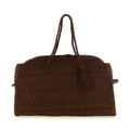 Jacquemus Brown Raffia Tote Bag