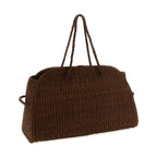 Jacquemus Brown Raffia Tote Bag