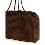 Jacquemus Brown Raffia Tote Bag