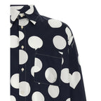Jacquemus Blue Cotton Blouse