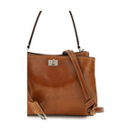 Balenciaga Brown Lamb Ovis Aries Aries Handbag