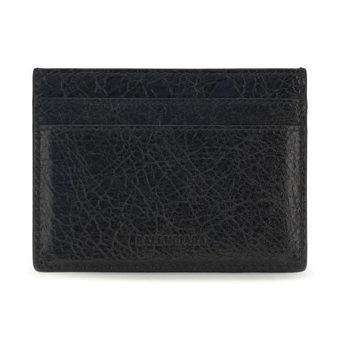 Balenciaga Black Lamb Ovis Aries Aries Wallet
