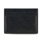 Balenciaga Black Lamb Ovis Aries Aries Wallet