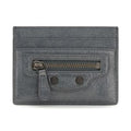 Balenciaga Gray Lamb Ovis Aries Aries Wallet