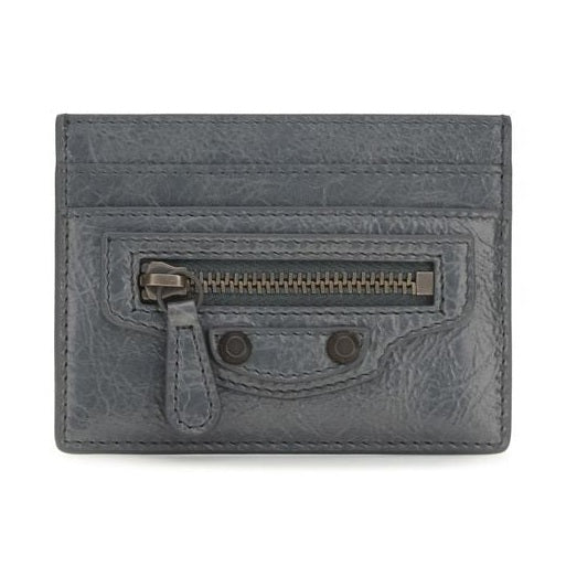 Balenciaga Gray Lamb Ovis Aries Aries Wallet