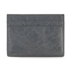 Balenciaga Gray Lamb Ovis Aries Aries Wallet