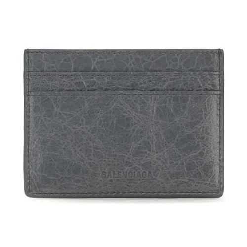 Balenciaga Gray Lamb Ovis Aries Aries Wallet