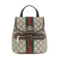 Gucci Beige Fabric Backpack