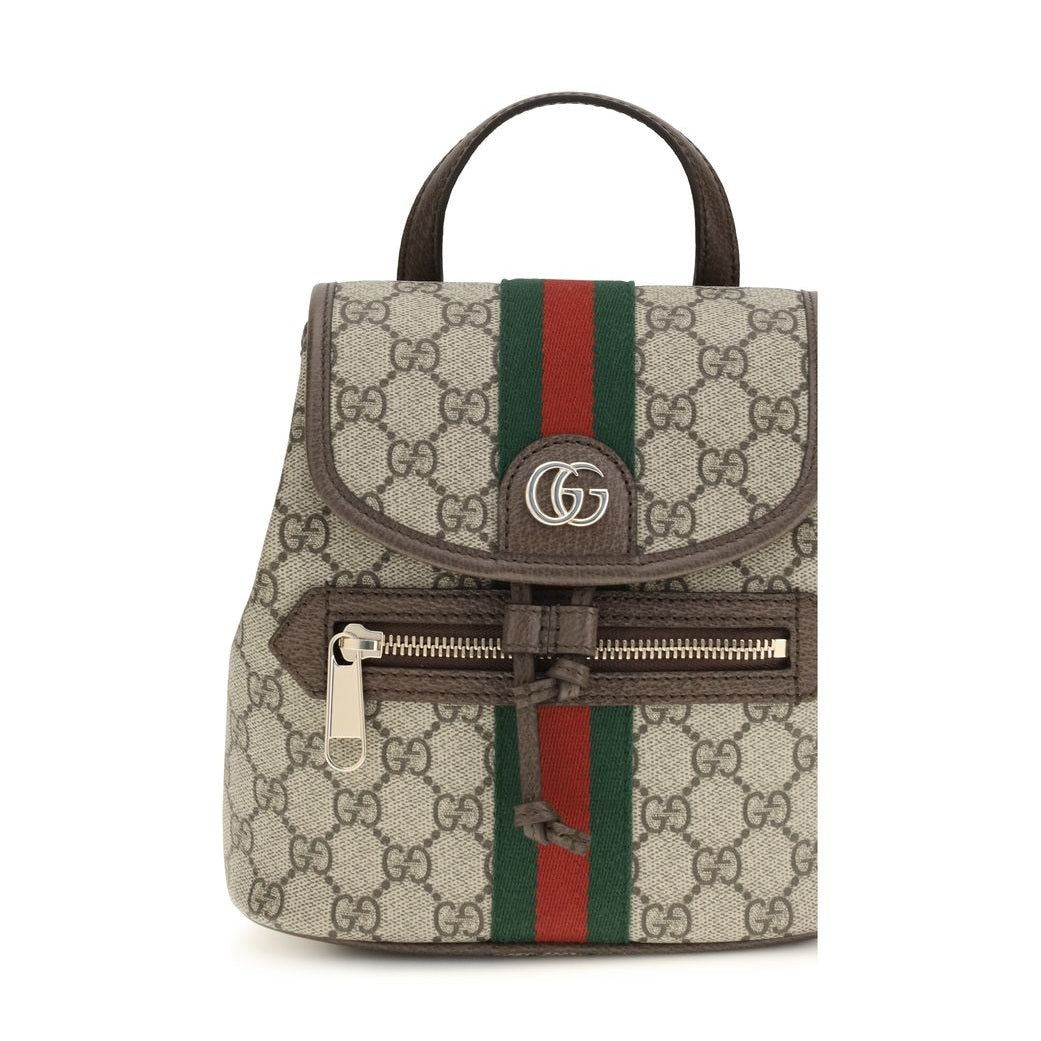 Gucci Beige Fabric Backpack