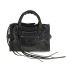 Balenciaga Black Lamb Ovis Aries Aries Handbag
