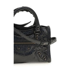 Balenciaga Black Lamb Ovis Aries Aries Handbag
