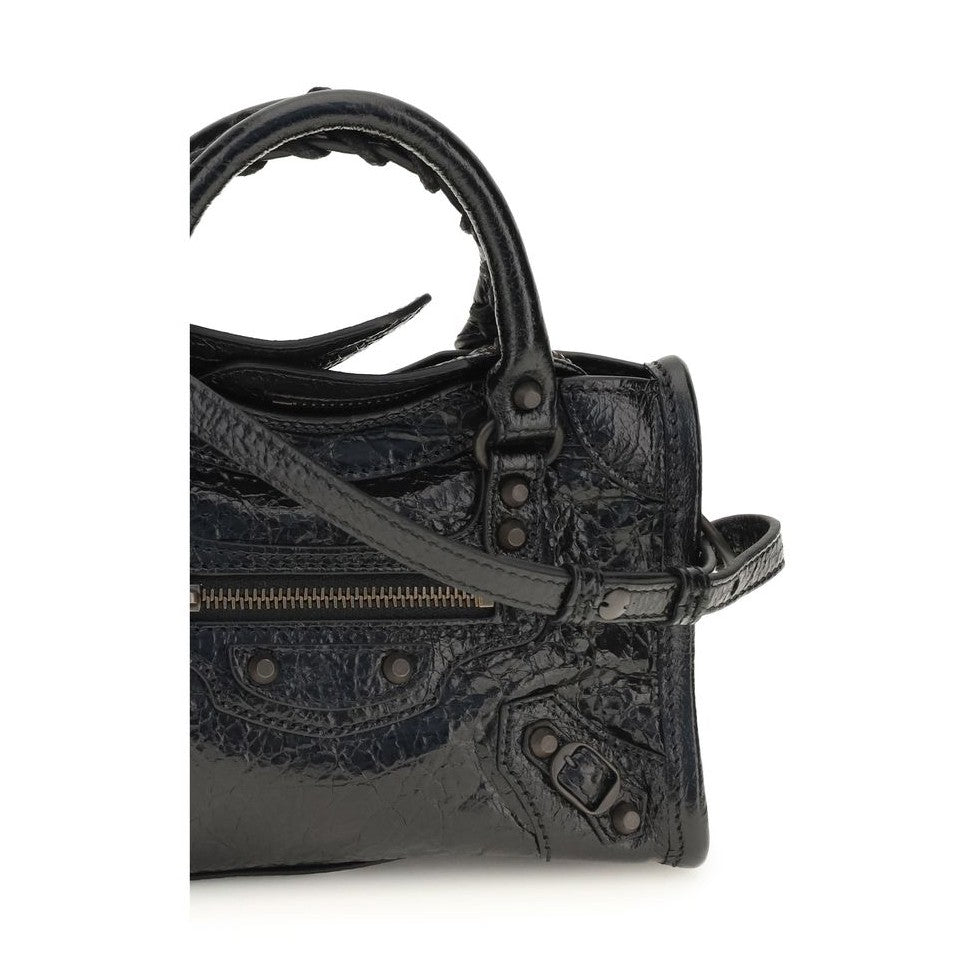 Balenciaga Black Lamb Ovis Aries Aries Handbag