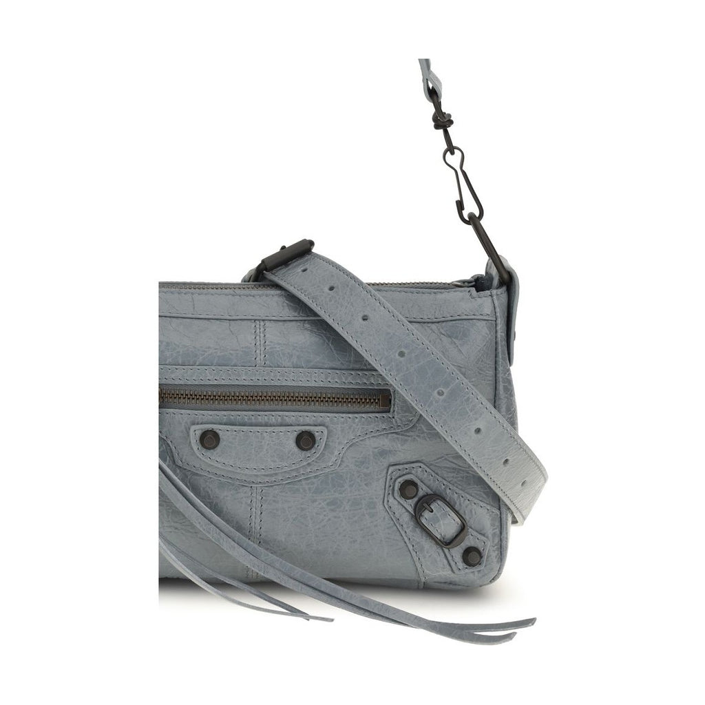 Balenciaga Gray Lamb Ovis Aries Aries Handbag