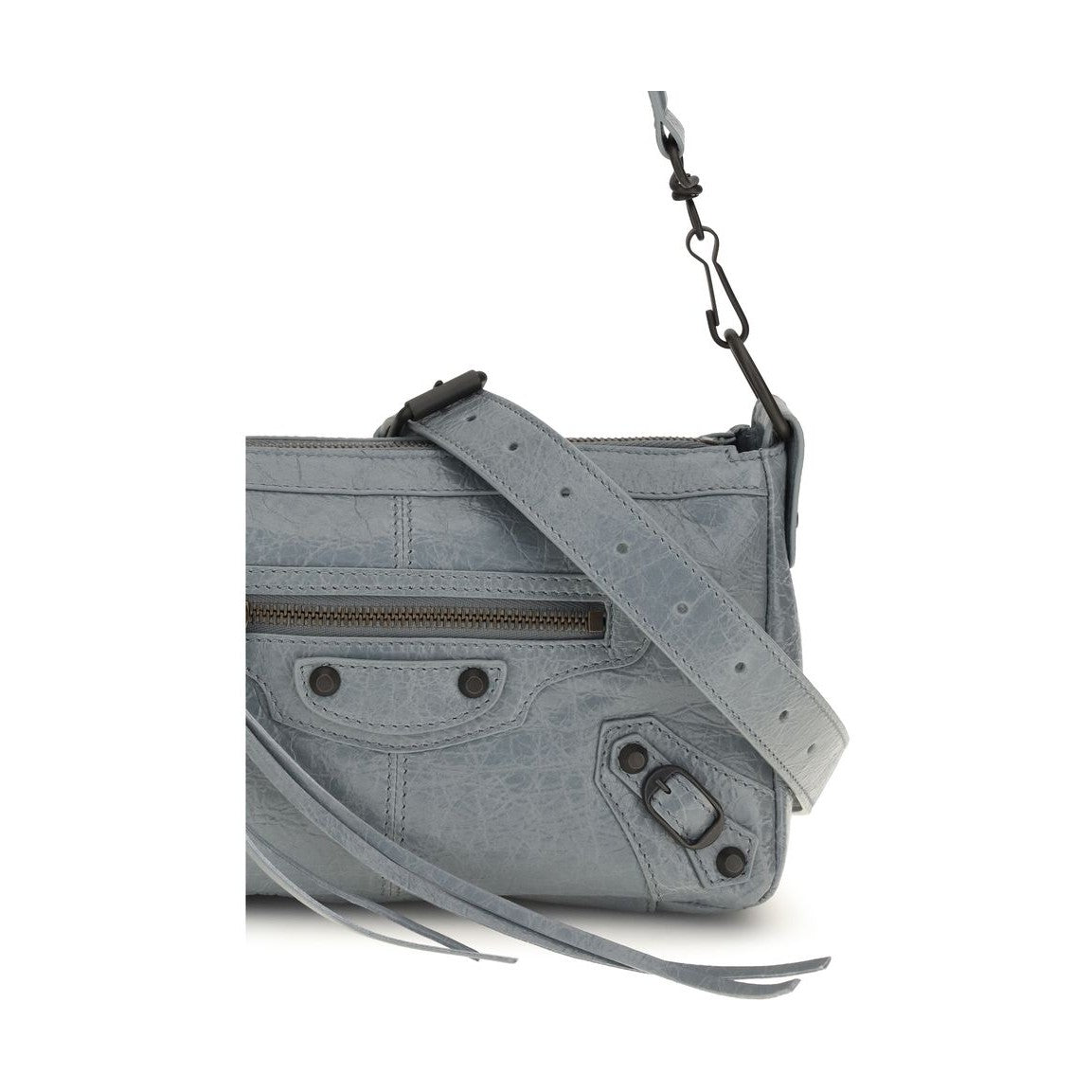 Balenciaga Gray Lamb Ovis Aries Aries Handbag