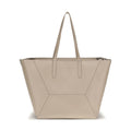 Brunello Cucinelli Beige Calf Leather Bos Taurus Shoulder Bag