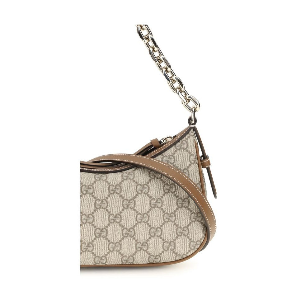Gucci Beige Fabric Shoulder Bag