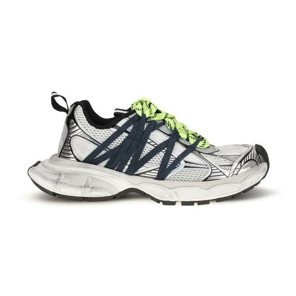 Balenciaga Gray Polyester Athletic Sneakers